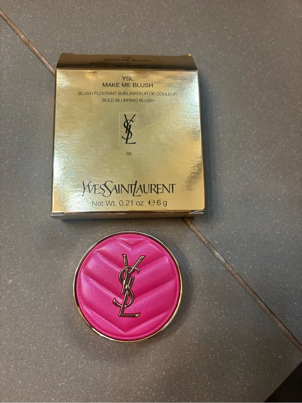 Yves Saint Laurent Radiant Fuchsia Shimmer Blush -BRAND NEW AND NEVER USED’